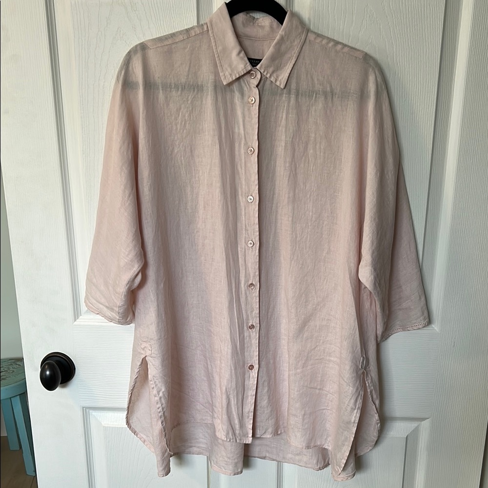 Max Mara Weekend Linen Shirt - Picture 2 of 16